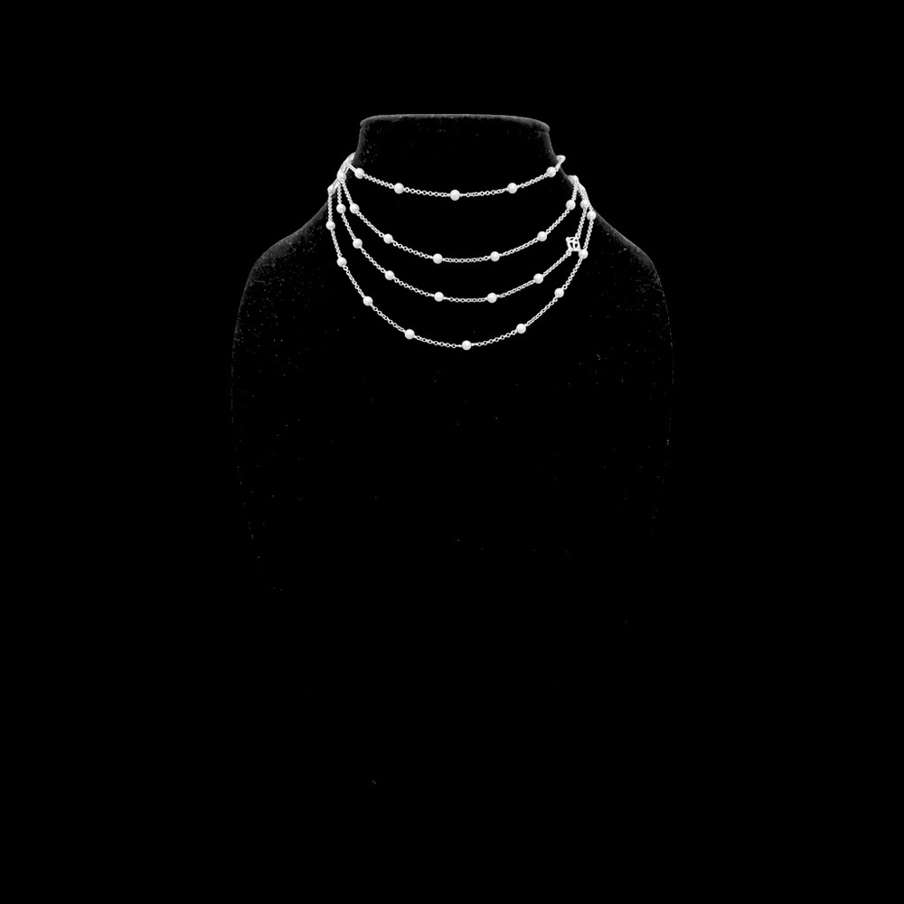 EUC David Yurman Pearl Station Necklace, 60” - Picture 6 of 13